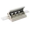 Mushroom Hole Punch, Compact 4 Hole Puncher with Precise 6.3x8.2mm Holes for Discbound Notebooks and Planners White 12x7x7cm view 1