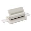 Mushroom Hole Punch, Compact 4 Hole Puncher with Precise 6.3x8.2mm Holes for Discbound Notebooks and Planners White 12x7x7cm view 4