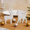 Christmas Elk Deer Silicone Molds, Candle Moulds for Candle Making, DIY Xmas Theme Reindeer Molds, Expoy Casting Mould for Aromatherapy Soap Clay Craft Christmas Decor (Set-A) view 3