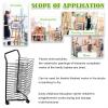 Art Drying Rack,Floor Standing Art Supply Storage Stand,Canvas Storage Rack,for Schools Preschool Home Classroom view 3