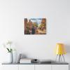A Colorful Williamsburg Colonial Reenactment in Virginia Matte Canvas Wall Art 24 * 18 inches Made in USA view 3