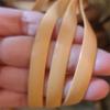 Czsycdsf 1.1 lbs Plastic Wicker Material 8.2mm Flat Synthetic Rattan Weaving Repair Roll Flat Polyethylene Rattan Wicker Woven Strips for Patio Furniture, Garden Table Chair, Storage Basket, Crafts view 1