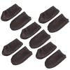 10-Pack Leather Fingertip Protectors for Needle Punching & Sewing Craft DIY view 1