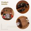 Chewtoyo Classic Wooden Sewing Kit for Beginners, Sewing Tools with Scissors, Thread Spools, Needles, Buttons, Ideal for Adults, Handy for Travel view 2