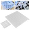Grcfumo 2Pcs Chess Mold, Transparent Silicone Casting Checkers Board Set, Tabletop Board Game Silicone Mold for DIY International Chess view 2