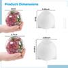 2 Pcs Silicone Molds for Resin, Large Ball Globe Molds, 3D Seamless Sphere Epoxy Casting Molds for DIY Crafting view 2