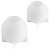 2 Pcs Silicone Molds for Resin, Large Ball Globe Molds, 3D Seamless Sphere Epoxy Casting Molds for DIY Crafting view 4