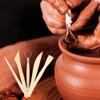 Clay Wood Sculpting Tool Wooden Handle Pottery Carving Set Modelling Supplies for Craft Art Projects view 4
