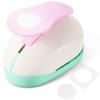 Lever Action Craft Punch, Circle & Flower Shape Paper Puncher for DIY Scrapbooking, Cards & Crafts view 1