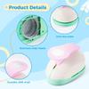 Lever Action Craft Punch, Circle & Flower Shape Paper Puncher for DIY Scrapbooking, Cards & Crafts view 2