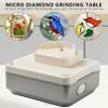 XDRGOOIUY Mini Stained Glass Edge Grinder,Electric Diamond Glass Art Grinding Table,for Diamond Ceramic Shell Art DIY view 2