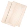 DSJBGSS Basswood Basswood Sheets for Crafts,Plywood Sheets with Smooth Surface for Laser Engraving and Cutting, Architectural Models, Stainin,2Pcs(0.3x30x45cm) view 1