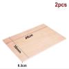 DSJBGSS Basswood Basswood Sheets for Crafts,Plywood Sheets with Smooth Surface for Laser Engraving and Cutting, Architectural Models, Stainin,2Pcs(0.3x30x45cm) view 2