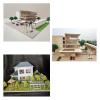 DSJBGSS Basswood Basswood Sheets for Crafts,Plywood Sheets with Smooth Surface for Laser Engraving and Cutting, Architectural Models,5Pcs(0.4x20x20cm) view 3