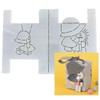 YJIUYUANQ Quilting Template Stencils Embroidery Patchworks Sewing Craft Templates for DIY Handbag 11.5x9x6cm view 1