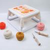 XEGZLH Square Stitching Clip Frame Double Layer Embroidery Clip Frame Square Stitching Clip Frame for Embroidery Quilting Tubular Double-Layer Embroidery Frame Tubular Double-Layer Embroidery Frame view 2