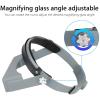Magnifier,Head Mount Magnifier Headband Professional Jeweler Loupe Hands Free Reading view 2