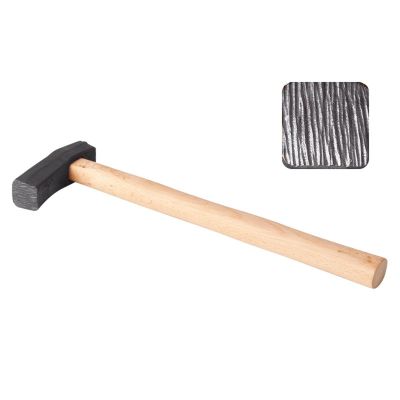 Ergonomic Design Metalworking Hammer Square Head with Wood Handle for Jewelry Bangles Making and Rust-Resistant
