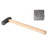 Ergonomic Design Metalworking Hammer Square Head with Wood Handle for Jewelry Bangles Making and Rust-Resistant view 1