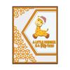 Christmas Clear Stamp Set Reusable Clear Silicone Stamps with Pumpkins, Skulls, Bats, Santa Claus and Holiday Designs for Cards, Scrapbooking, journaling and DIY templates (Layered Christmas Deer Die) view 3