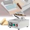 400W Leather Embossing Machine, Heating Area 40*140mm, With 140mm Flat Mold Fixture, Precision Dial, Horizontal And Vertical Accurate To 1mm, Fast Heating and Easy To Replace Mold, for Leather, Cloth view 1