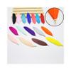 1000Pcs Swan Feathers Accessory with Metal Clasp, Natural Goose Feather Accessories 2.83.5In for Crafts DIY Costumes Halloween Hat Mask Jewelry Decor Instant Decoration (Grey) view 4