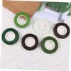 DOITOOL 6 Rolls Floral Stem Wrap Tape Flower Tape Bouquet Wrapping DIY Decorative for Flower Arrangement Gift Scrapbooking Home Use Light Green White Coffee Dark Coffee view 4