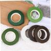 DIYEAH 6 Rolls Floral DIY Tape Each Floriculture Stem Wrapping Tapes for Bouquet Arranging Gift Wrapping and Craft Decorating Includes Light Green White Coffee Dark Coffee view 3
