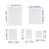 AFPSDLFJDLS 10pcs Square Oil Painting Board Cotton Canvas Art Painting Board Sketchpad view 2
