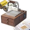Multi Function Digital,Foil Hot Stamping Machine Embossing Brass Alphabets Letters Label Bronzing Machine Leather Wood Stamp Embosser Tool Set view 1
