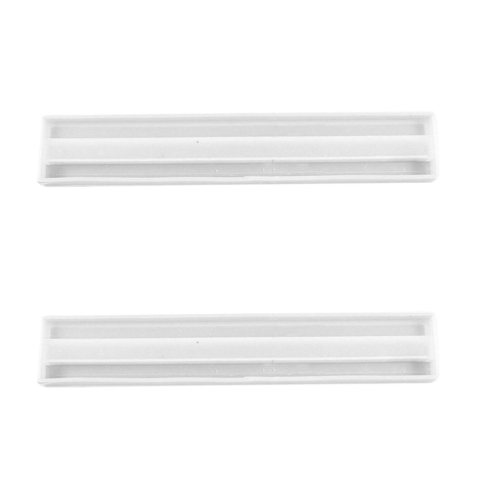 DIYEAH 2pcs Domino Stand Silicone Mold for DIY Epoxy Resin Flexible Reusable Epoxy Molds with Smooth Surface Domino Holder Props for Creative Crafts and Gift Making