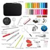 DFWZMQTG 98 Pieces of Sewing Set Accessories Practical Mini Travel Needle and Thread Bag view 3