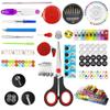 DFWZMQTG Home Travel Needle Box and Thread Embroidery Sewing Tool Set 229 Piece and view 2