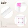 3 Pcs Set, Square Quilting Frames, Embroidery Hoops, White Clip-On Embroidery Frame for Cross Stitch, 6X6In, 8X8In, 11X11In view 2