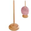 yeeplant Wooden Craft Yarn Holder with Twirling Spindle, Smooth Rotation Mechanism, Portable for Knitting & Crochet view 1