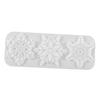 Artibetter Silicone Snowflake Ornament Mold for DIY Crafts Xmas Decoration Making Kit Portable and Safe Snowflake Xmas Mould for Teens view 1