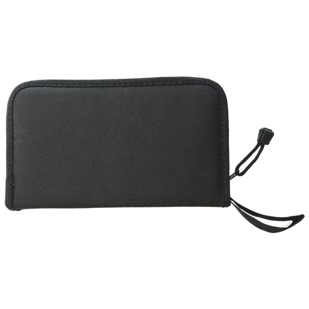 Black Pottery Tool Storage Bag for Clay Sculpture Tool and Accessories with Zippered Carving Needle Organizers Case Carving Needle Set Storage Pouch