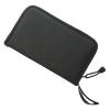 Black Pottery Tool Storage Bag for Clay Sculpture Tool and Accessories with Zippered Carving Needle Organizers Case Carving Needle Set Storage Pouch view 3