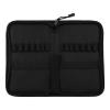 Black Pottery Tool Storage Bag for Clay Sculpture Tool and Accessories with Zippered Carving Needle Organizers Case Carving Needle Set Storage Pouch view 4