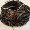 SVBVRFEEW Synthetic Rattan Repair Material Plastic Wicker Repair Kit Wicker Patio Furniture Repair Material Black/Brown Rattan Repair Kit for Webbing Baskets(Embossed Black) view 4