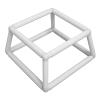 Focket Embroidery Frame, Double Layer Knit Hoops with Plastic Clamp/Holder for Hand Embroidery Projects and Crafts (WHITE) view 1