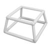 Focket Embroidery Frame, Double Layer Knit Hoops with Plastic Clamp/Holder for Hand Embroidery Projects and Crafts (WHITE) view 4
