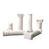 Distressed Roman Pillars Set of 6 - Mini Broken Greek Columns for Mythology Displays Miniature Diorama (2.55"-3.74" Tall, Antique White Plaster) view 1