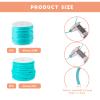 Elecrelive 2mm 3mm Hollow Pipe Rubber Tube Cords 16.4 Yards Turquoise Barber Cord for Knitting DIY Craft Beading Necklaces Bracelet Holding Stitches view 4