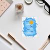 DELORIGIN Clouds Border Cutting Dies Sun Moon Flying Pelican Card Making Die Stencil Carbon Steel Die Cuts Card Scrapbooking Embossing Template for Greeting Card Paper Craft Album Invitation Decor view 3