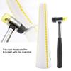 Bracelet Measuring Mandrel Plastic Stick Sizer and Jewelry Hammer Repair Tool Set for Restoring Deformed Bracelets and Accurate Home Measurement view 3