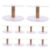 Gadpiparty 10Pcs Removable Paper Thread Spools for Sewing Machine Bobbins DIY Winding Embroidery Weaving Organizer Bulk for Sewing Enthusiasts view 1