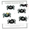 Gatuida Flexible Silicone Spider Keychain Mold for DIY Crafts Lightweight Halloween Pendant Mold for Backpack and Jewelry Decoration Portable Handmade Craft Tool for Adults view 3