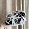 Erxewim Wool Hand Crank Drum Carding Machine, Fast Color Mixing Combing Spinning, Wool Carding Machine for DIY Craft view 2