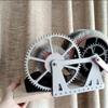 Erxewim Manual Wool Carding Machine, Drum Carders for Wool, Fast Color Mixing, for DIY Craft, Combing and Spinning Wool Blending Board view 2